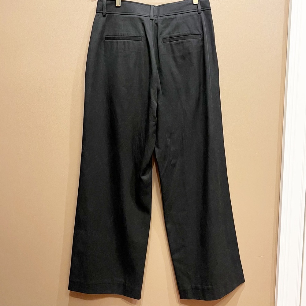 Everlane Black Wide-Leg Trousers - Picture 6 of 9